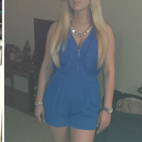 Express Ruffle Romper - blue - Picture 4 of 5